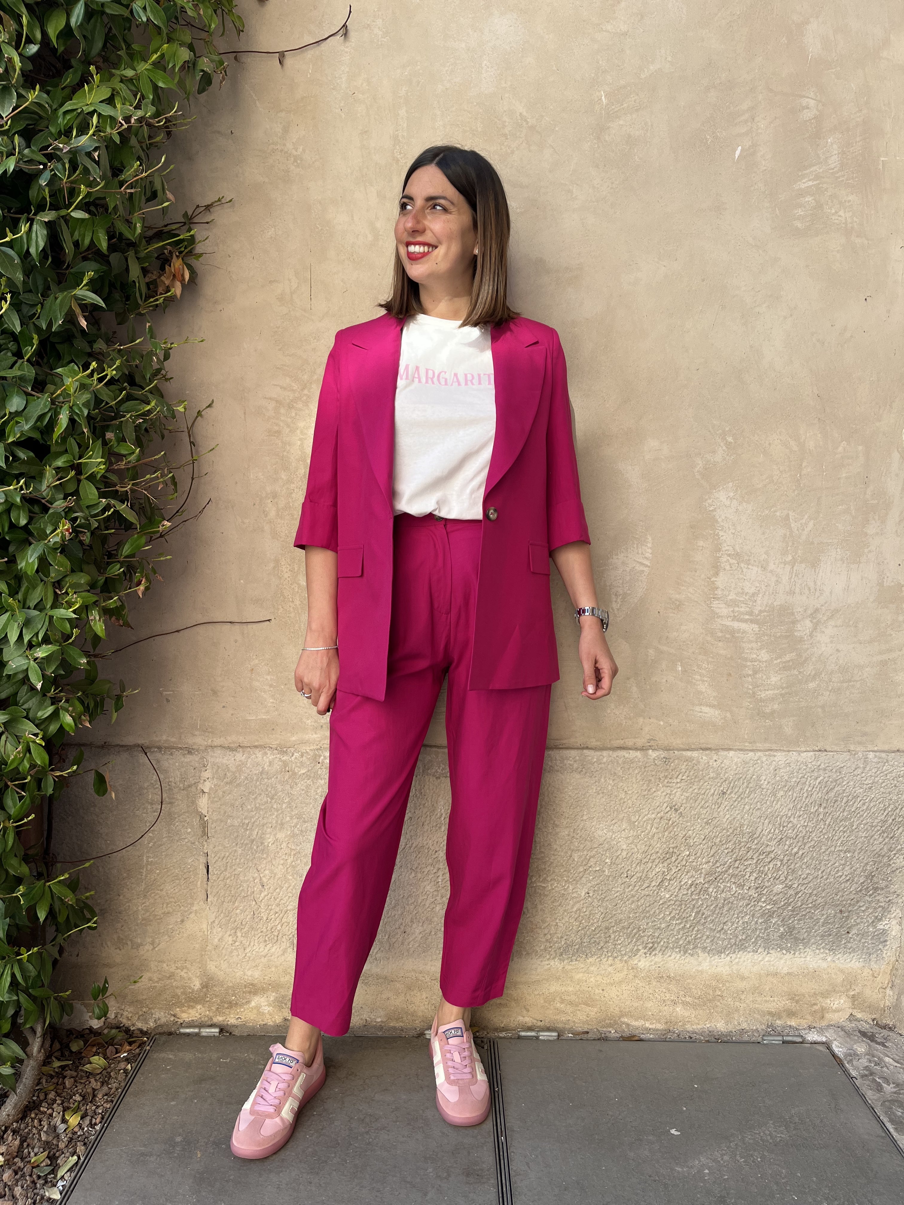 PANTALONE CARROT CON PENCE