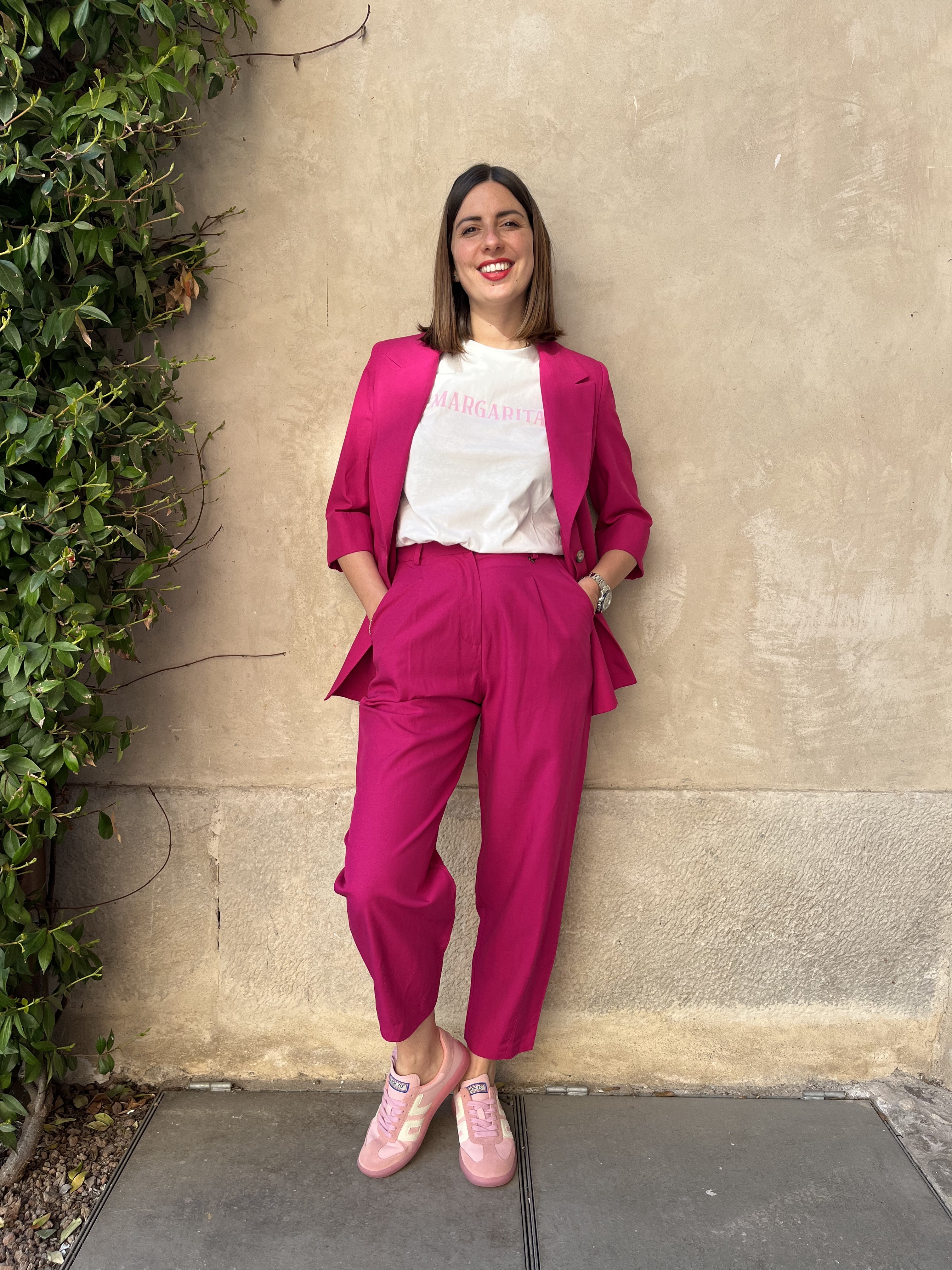 PANTALONE CARROT CON PENCE