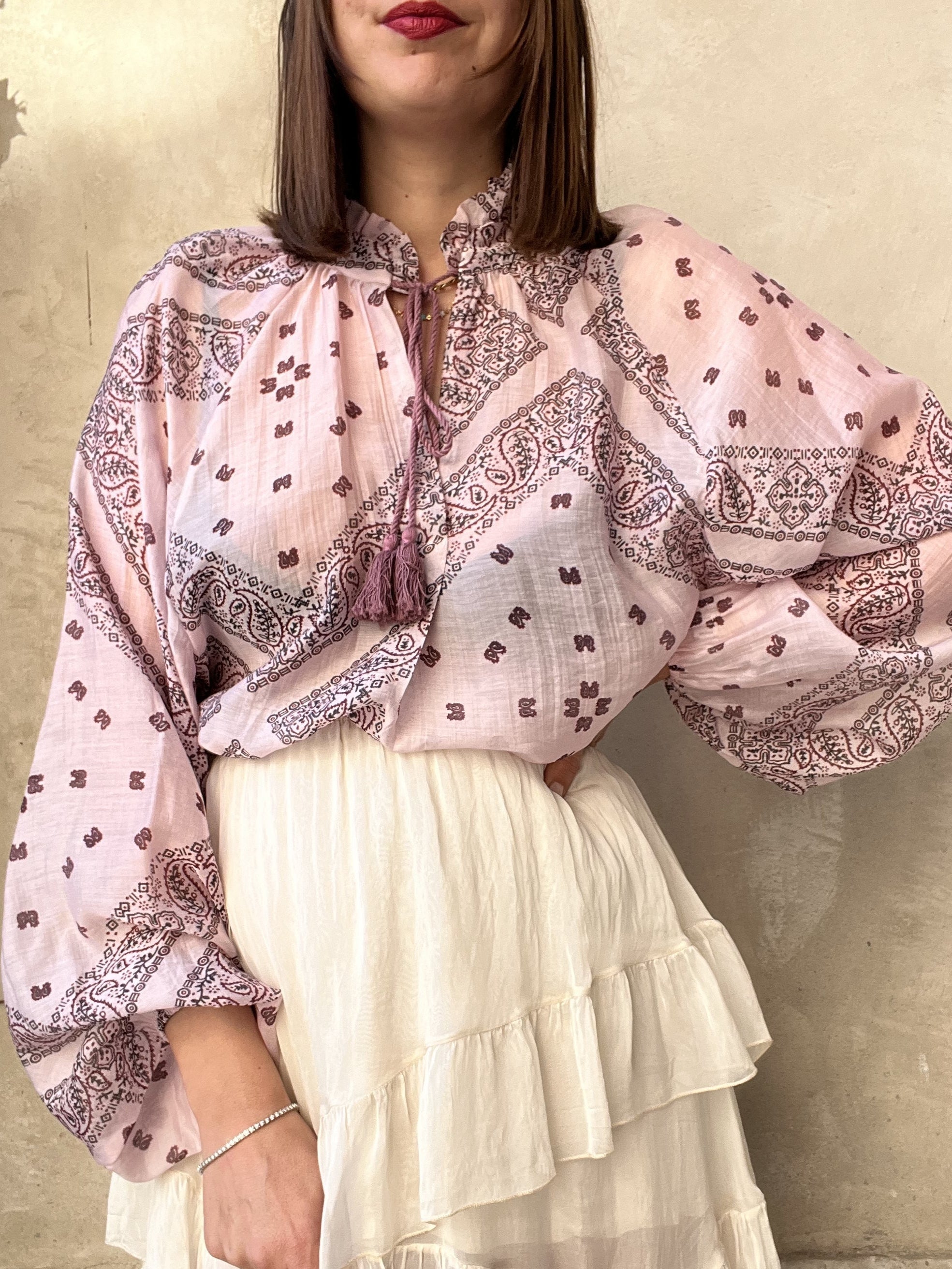 CAMICIA BANDANA