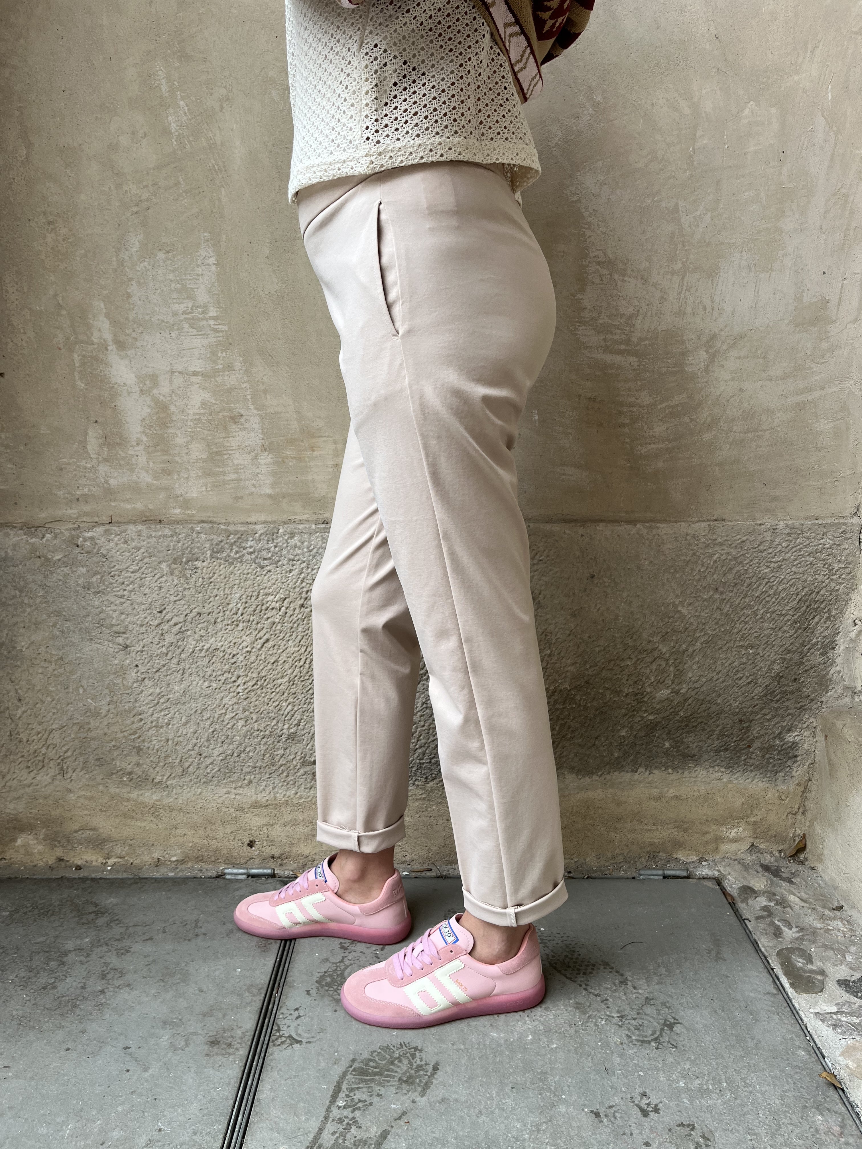 PANTALONE SLIM PUNTO STOFFA