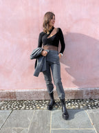 BODY IN TULLE FASCIA INTRECCI