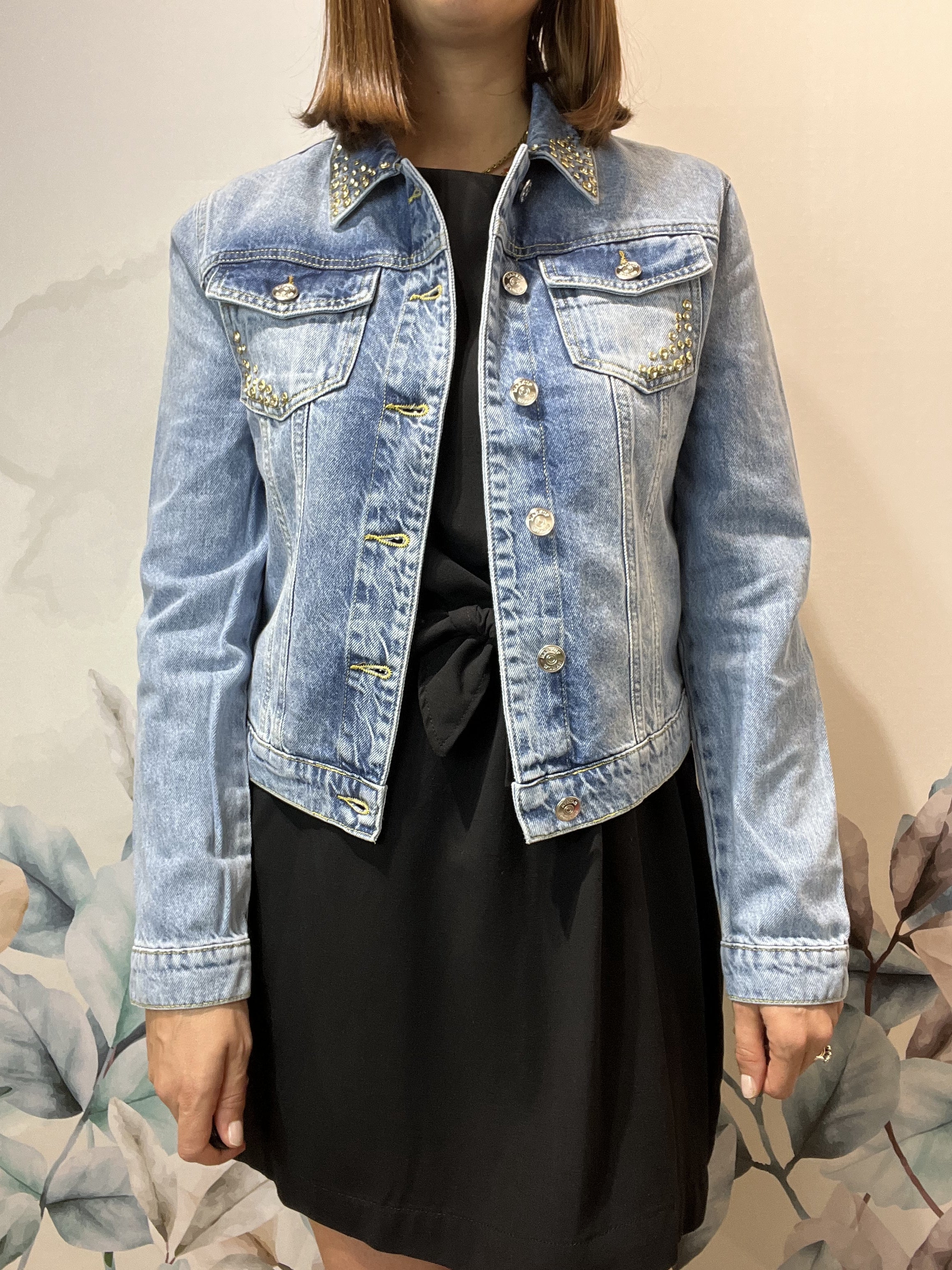 GIUBBINO IN JEANS BORCHIA