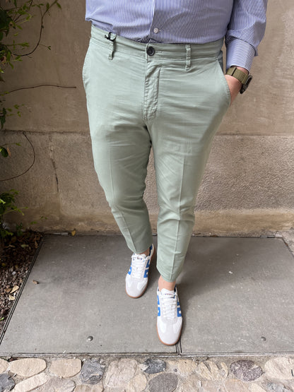 PANTALONE SLIM COTONE
