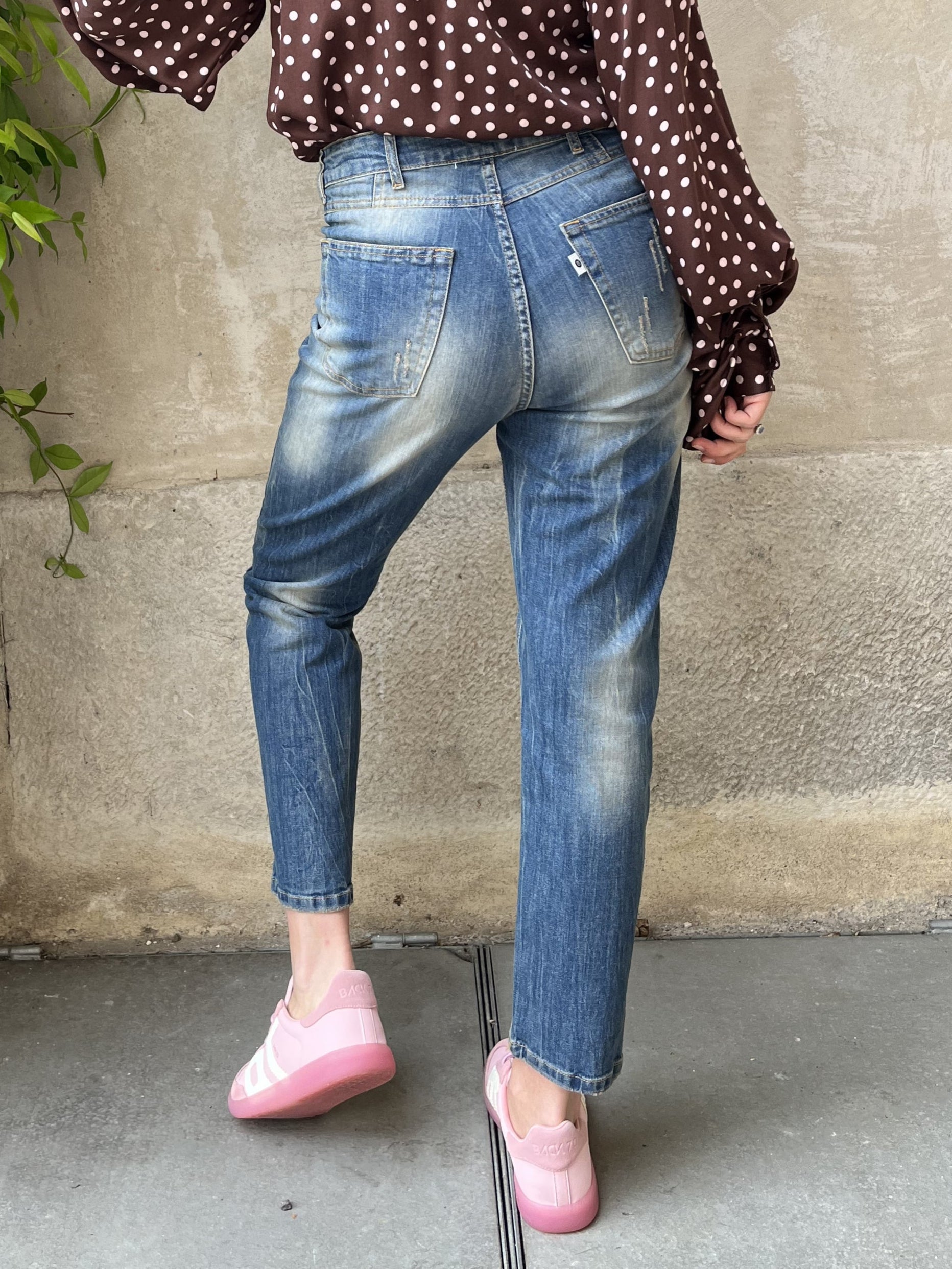 JEANS DEBBY VITA ALTA