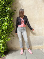 CARDIGAN CORTO ALLACCIATO