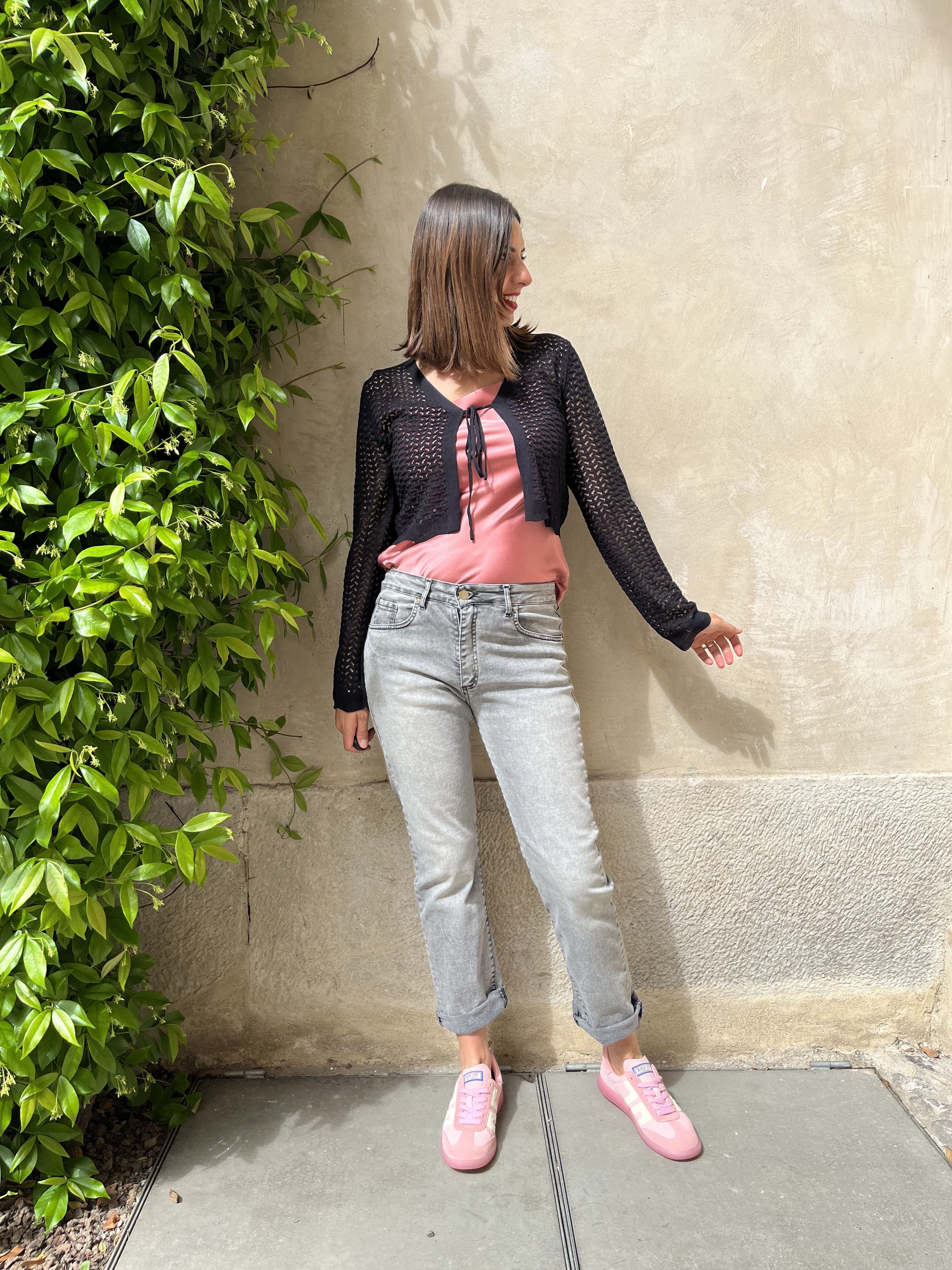 CARDIGAN CORTO ALLACCIATO