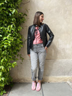 GIUBBINO IN ECOPELLE STRECH