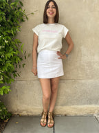 MINIGONNA SPACCO