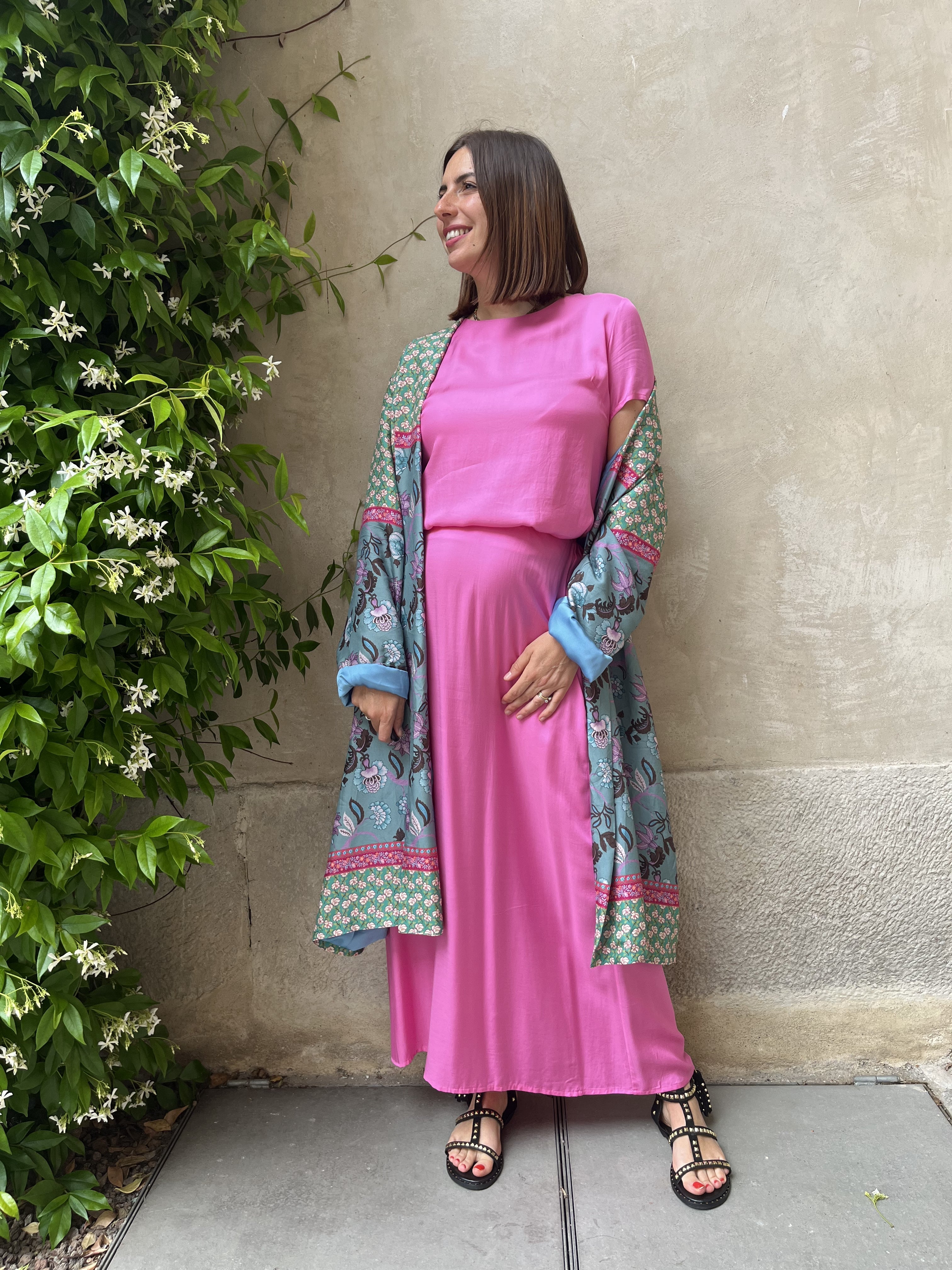 KIMONO LUNGO APERTO