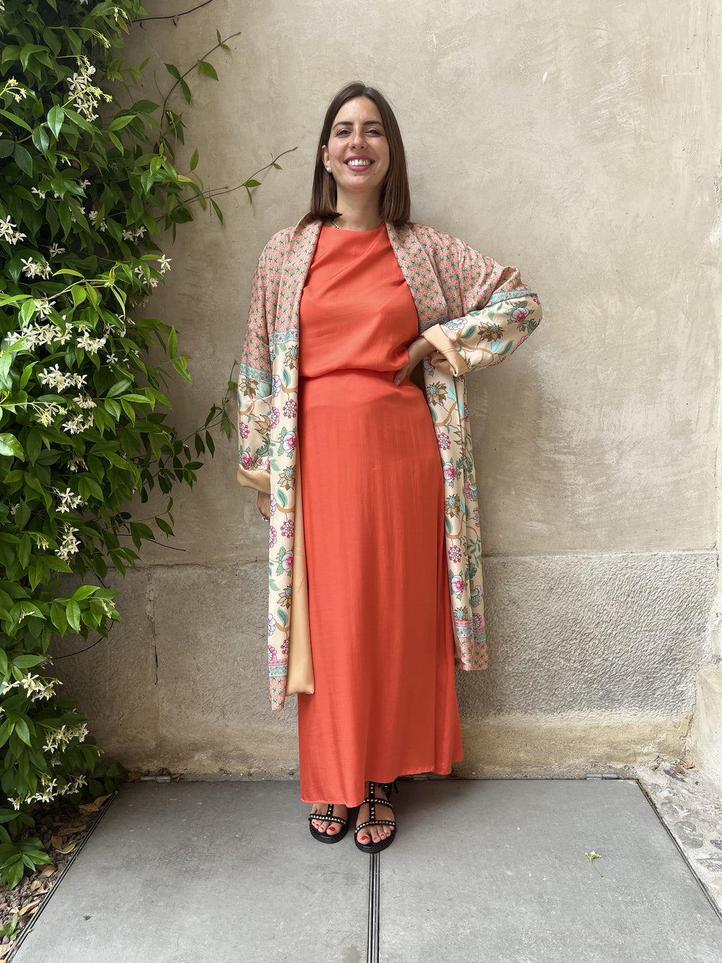 KIMONO LUNGO APERTO