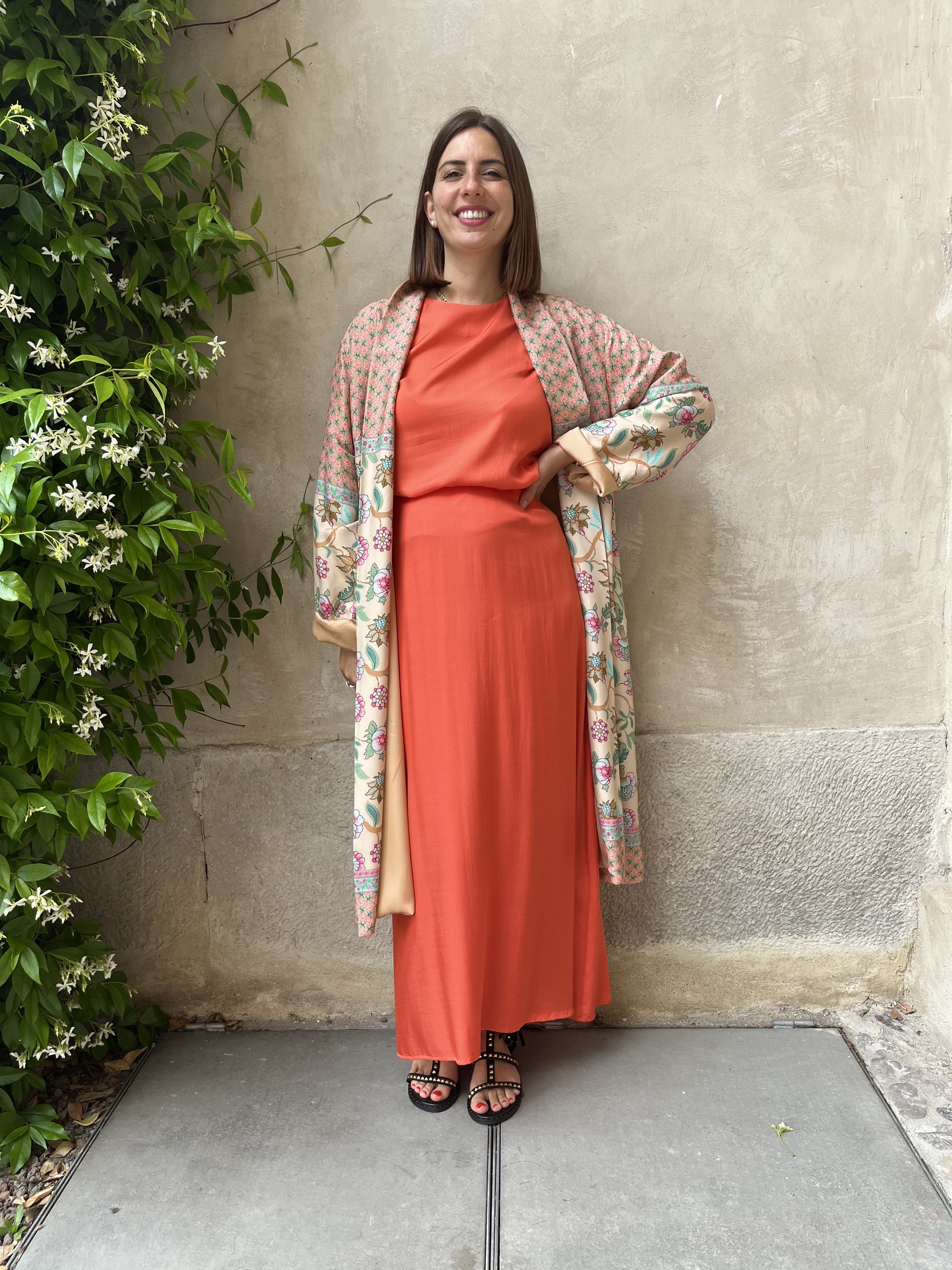 KIMONO LUNGO APERTO