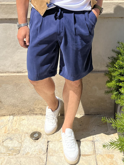 BERMUDA EFFETTO SETA LAVATA
