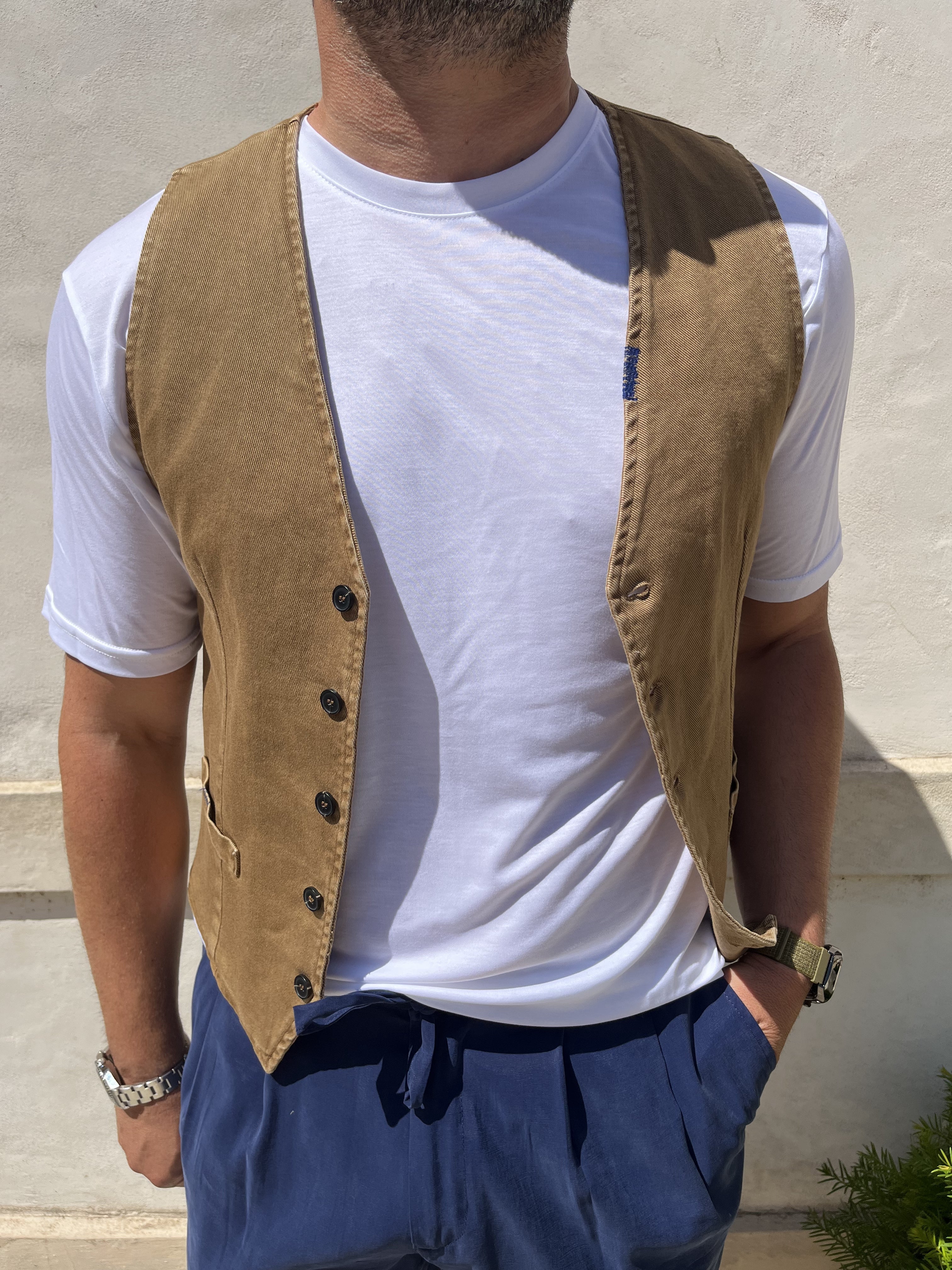 GILET VITAGE RICAMI