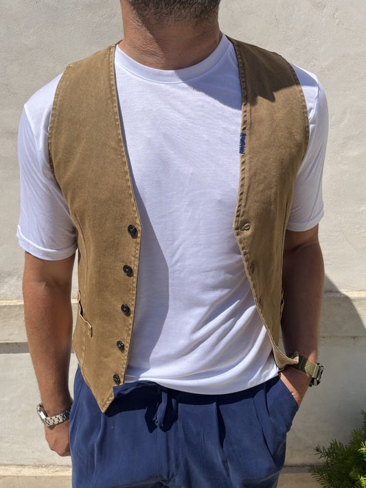 GILET VITAGE RICAMI