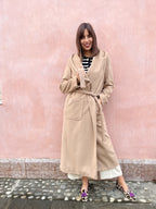CAPPOTTO VESTAGLIA CON CAPPUCCIO