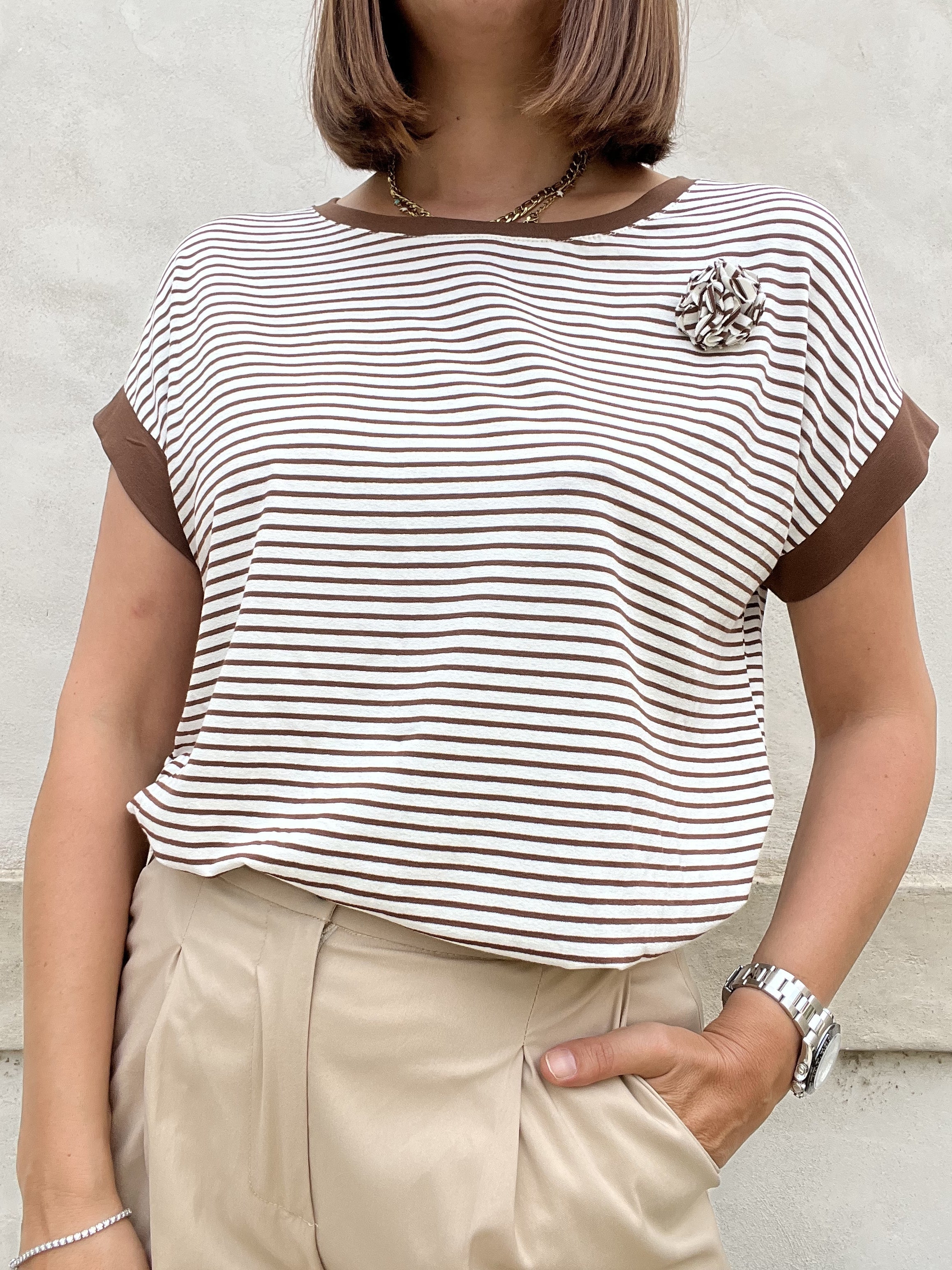 TSHIRT RIGHE OVER