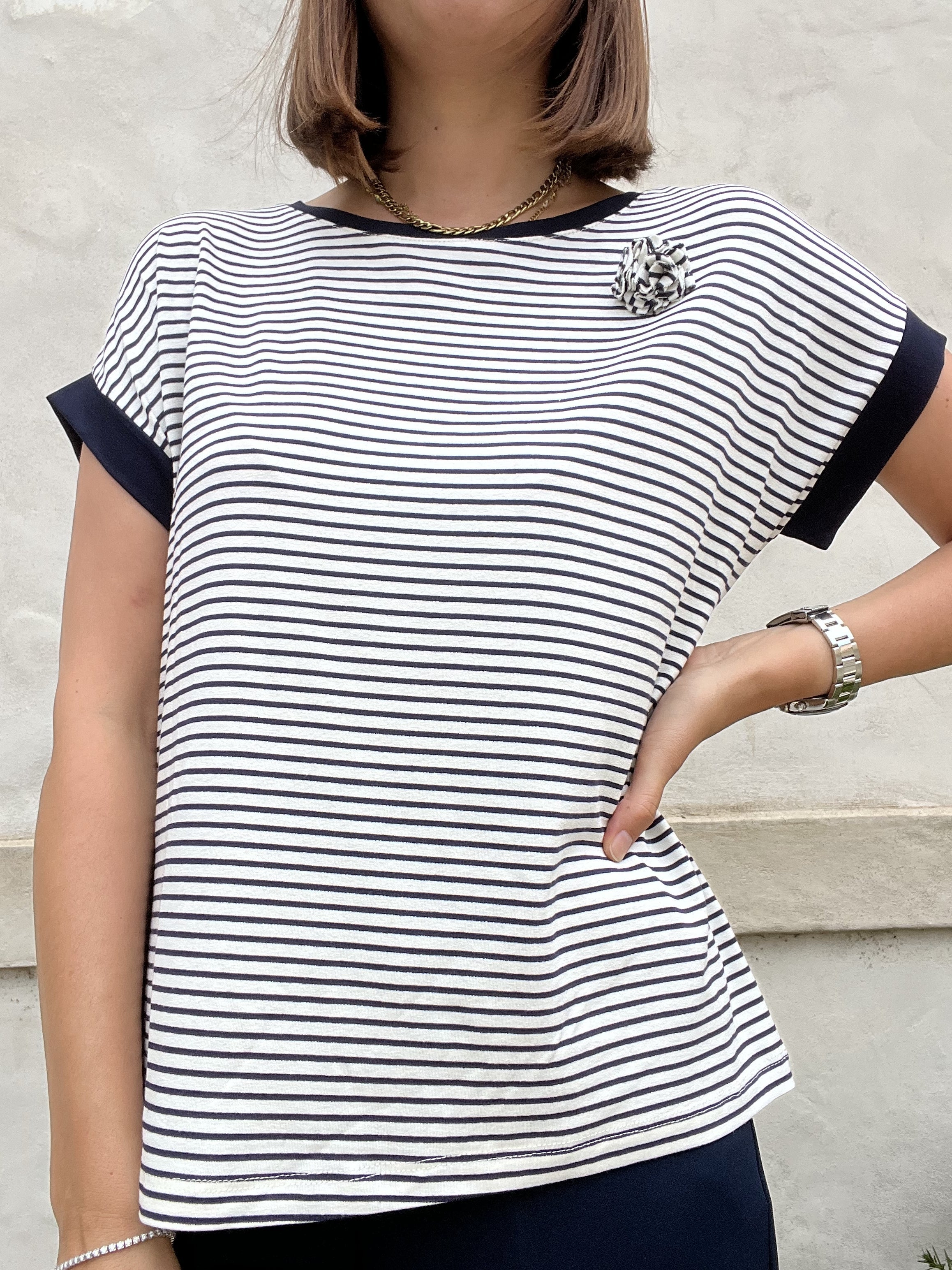 TSHIRT RIGHE OVER