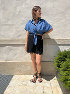 CAMICIA CHAMBRAY NODO