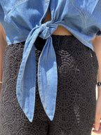 CAMICIA CHAMBRAY NODO