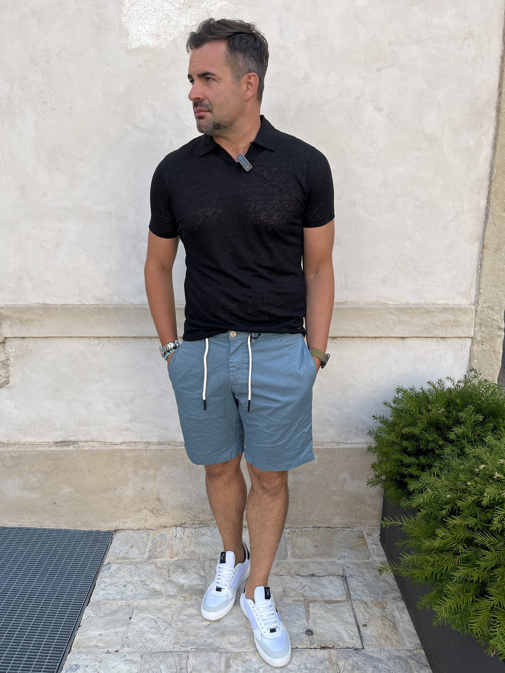 POLO COTONE LINO