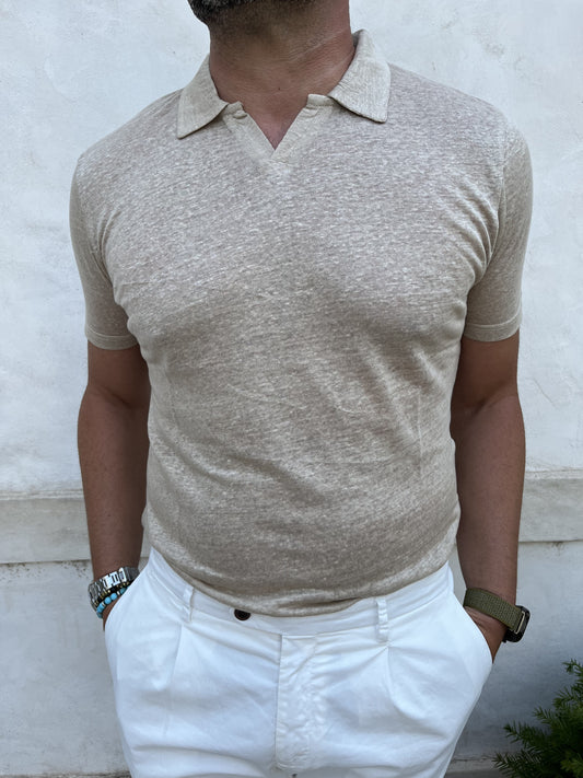 POLO COTONE LINO