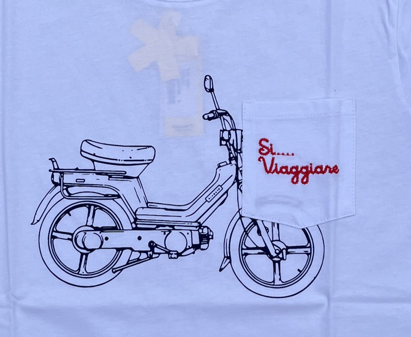 TSHIRT "SI...VIAGGIARE" RICAMO