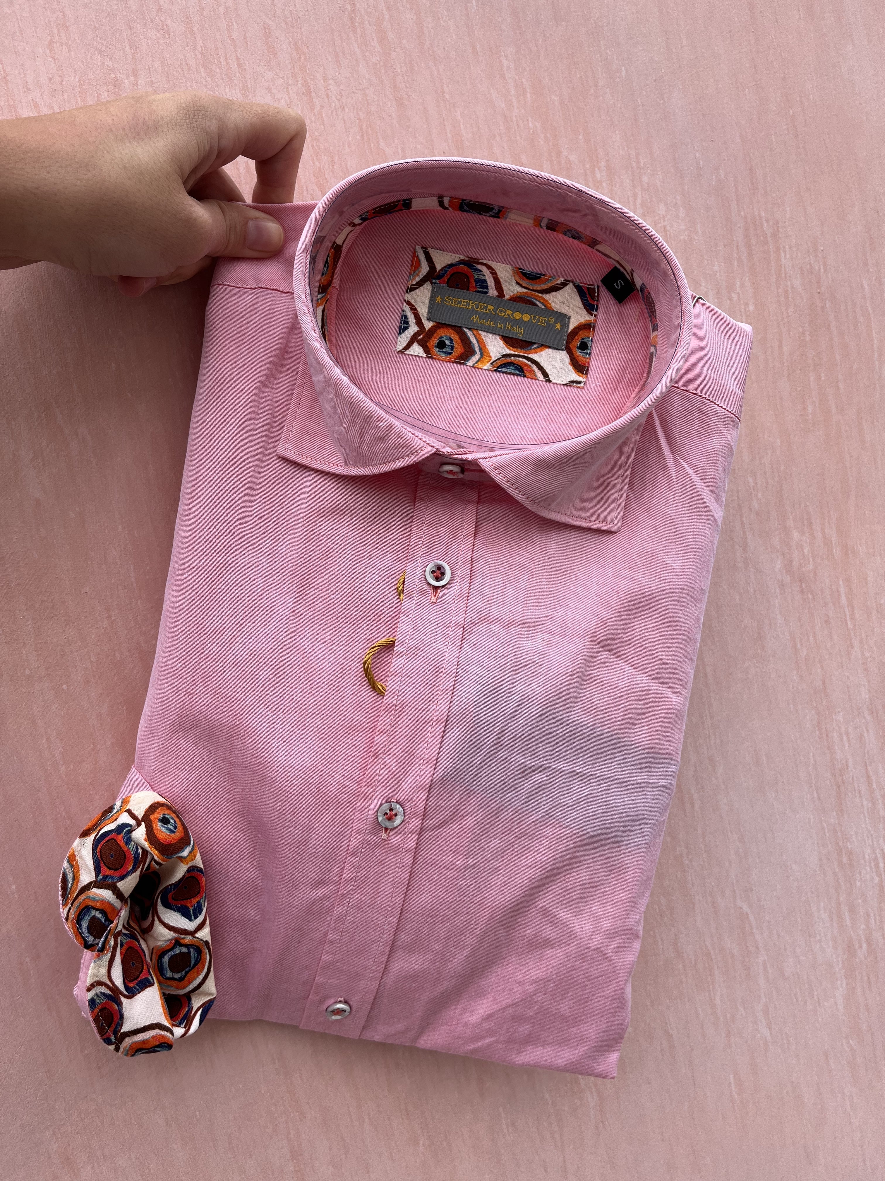 CAMICIA CONTRASTO