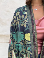 KIMONO CORTO FANTASIA VERDE