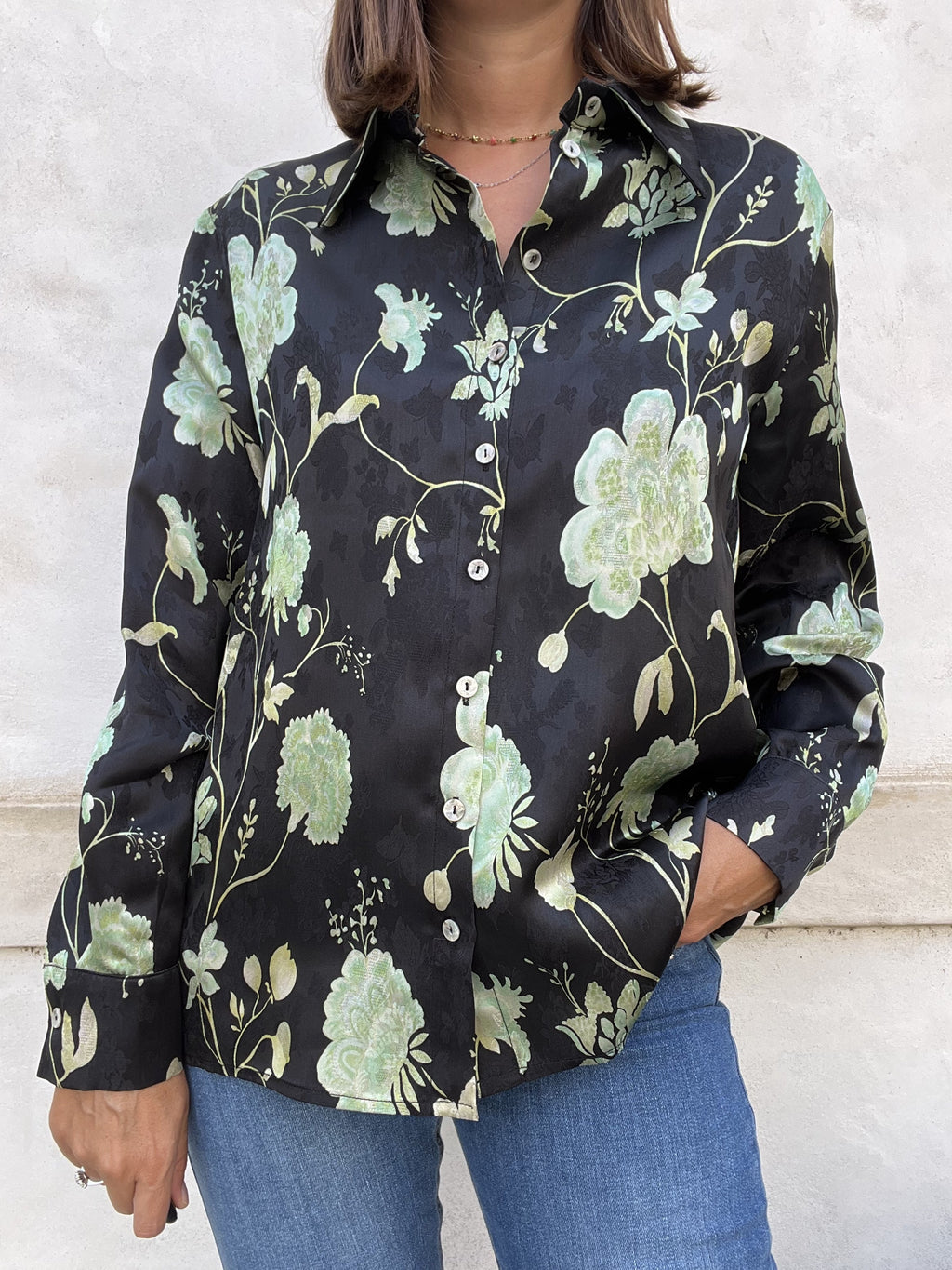 CAMICIA JAQUARD