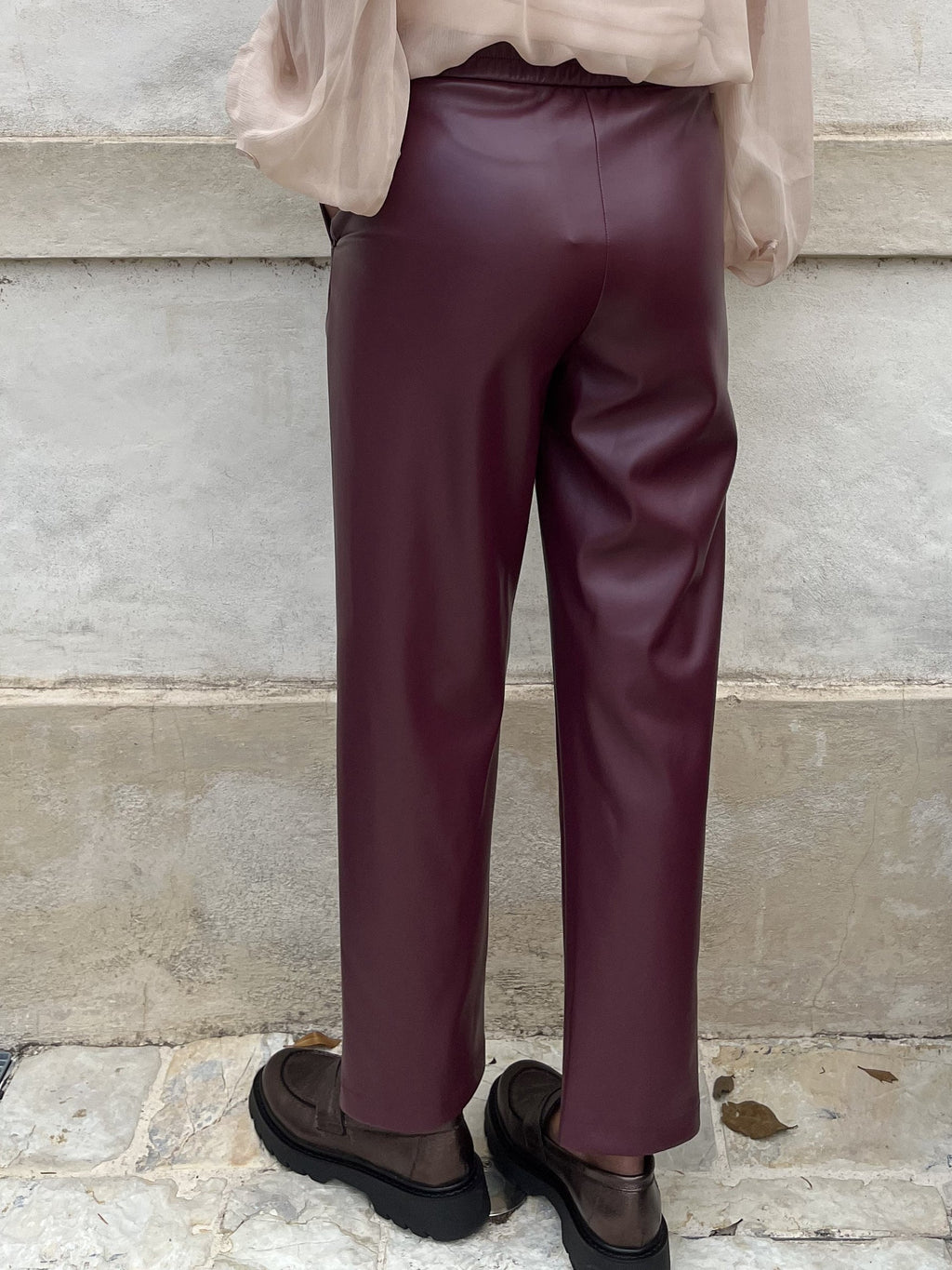 PANTALONI ECOPELLE