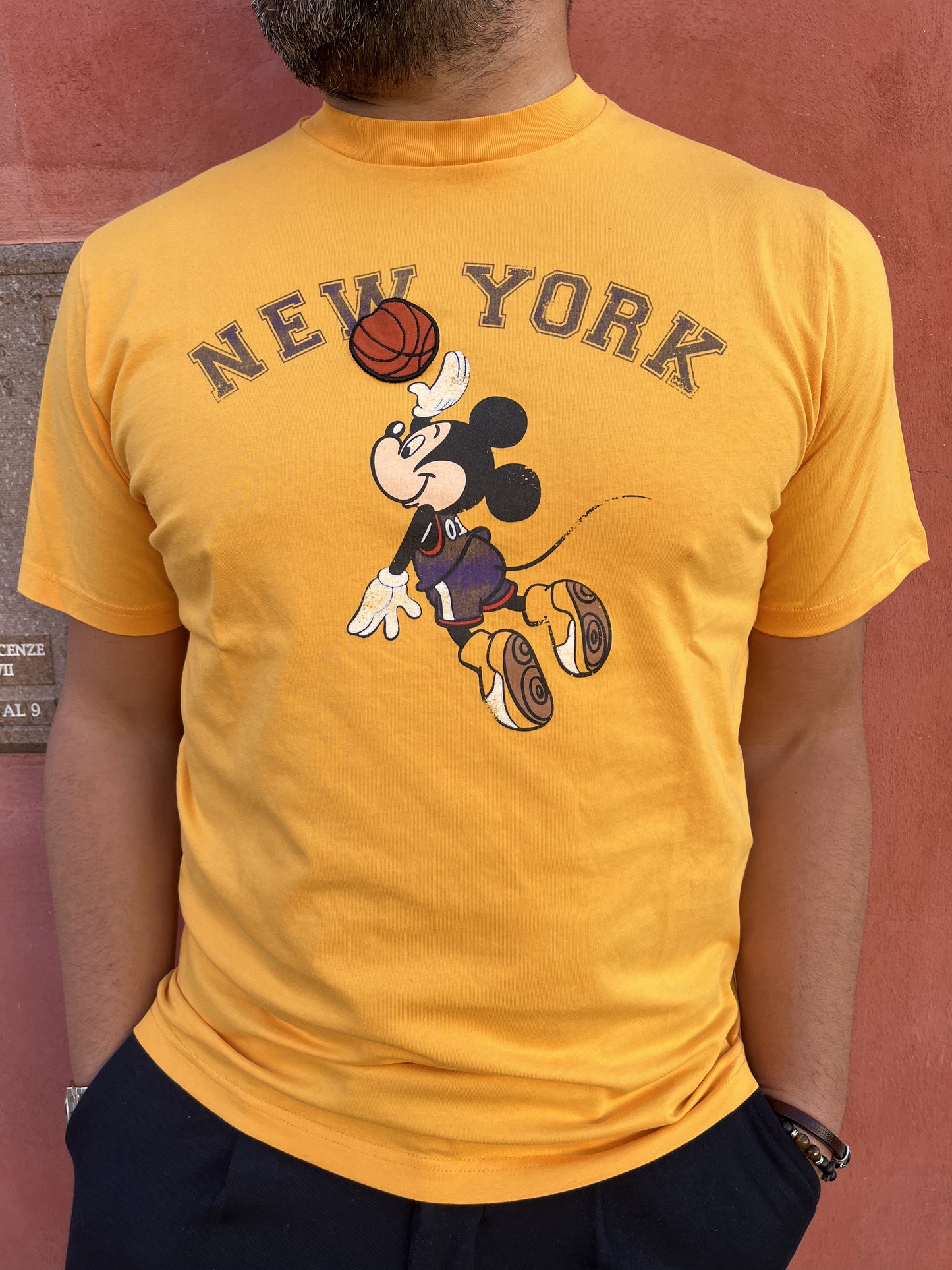 TSHIRT MICKEY BASKET