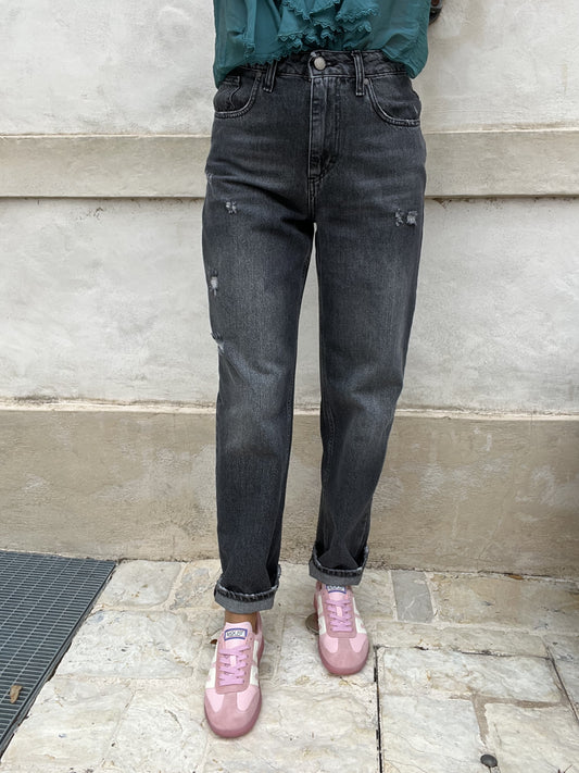 JEANS BOYFRIEND GRIGIO