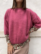 MAGLIONE OVER MANICA CORTA