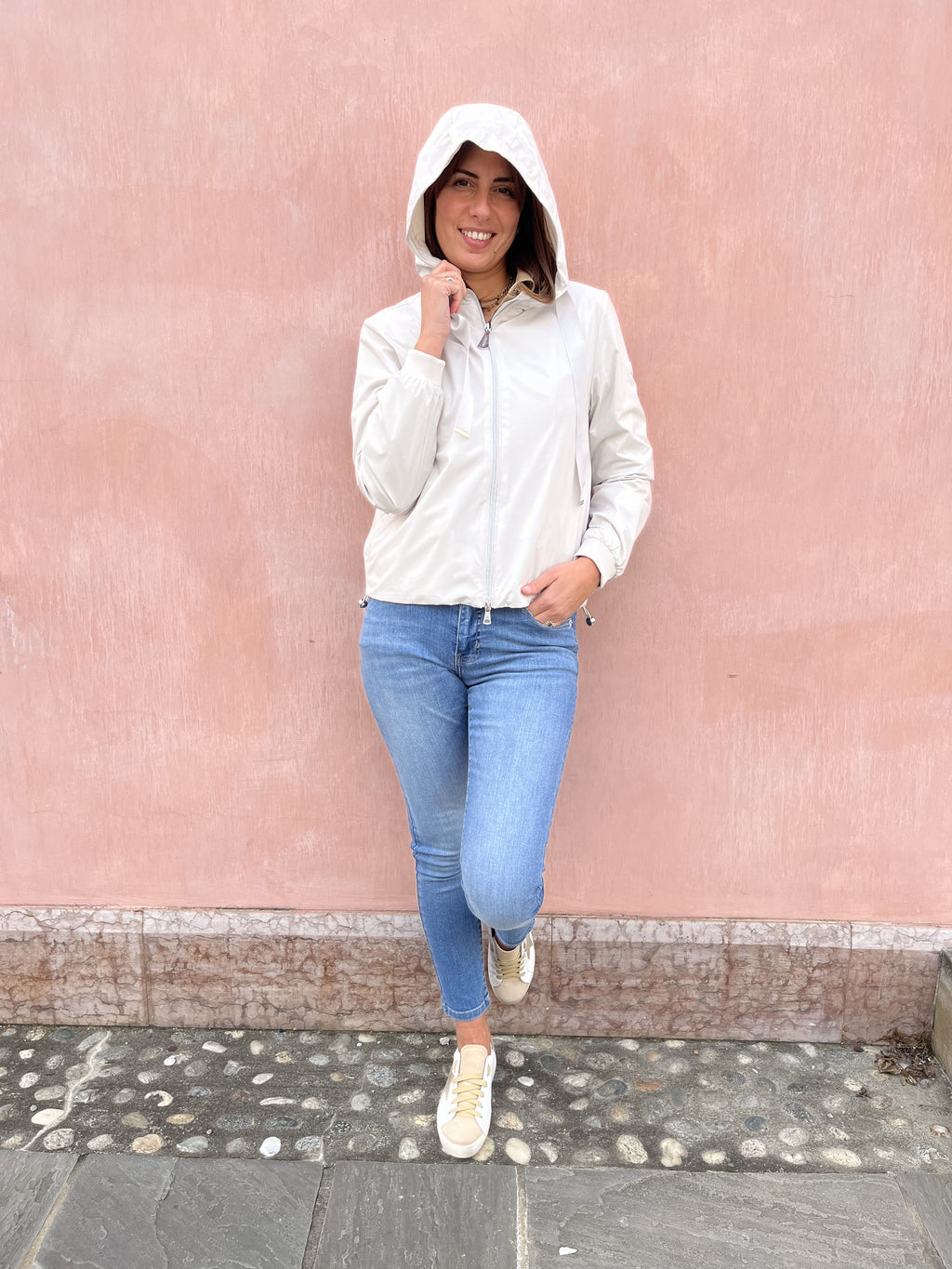 GIUBBINO IN TWILL STRECH