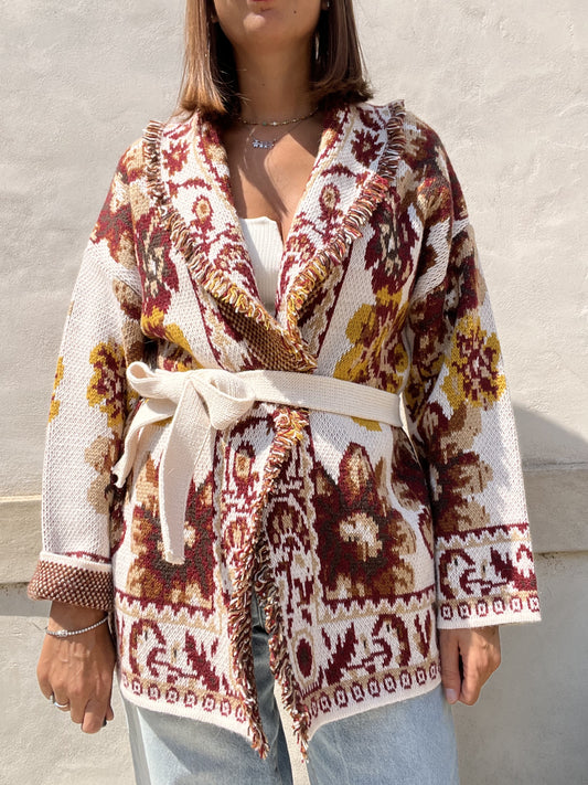 CARDIGAN ALANUI FANTASIA BORDO'