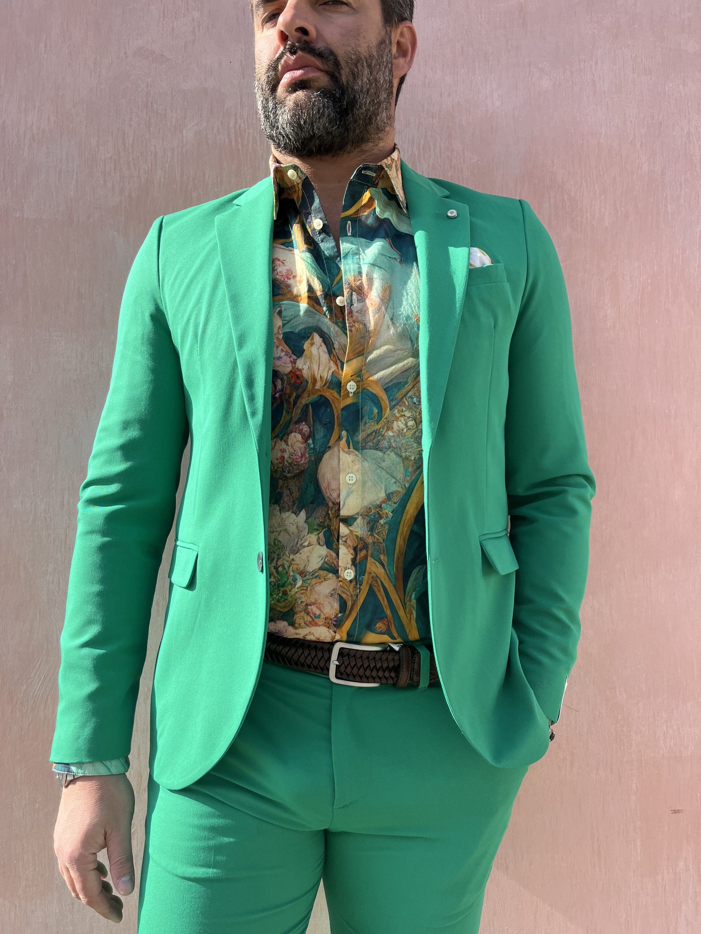 CAMICIA FANTASIA MENTA