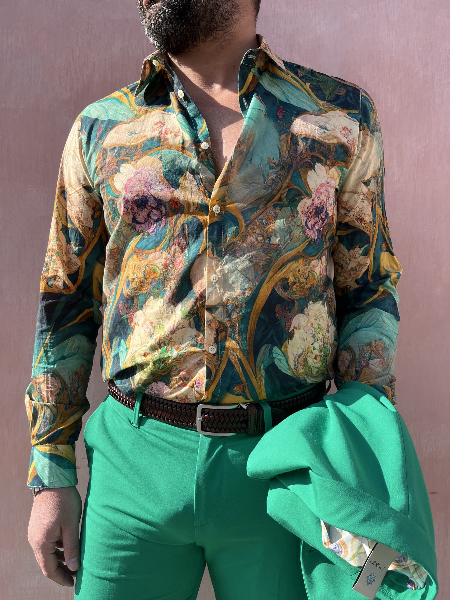 CAMICIA FANTASIA MENTA