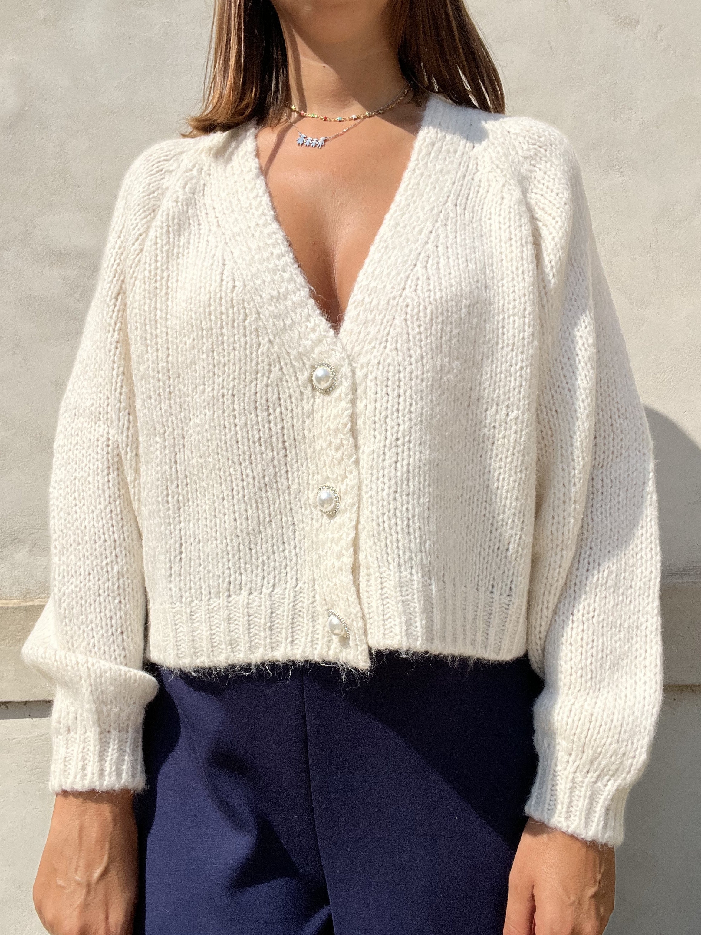 CARDIGAN BOTTONI GIOIELLO