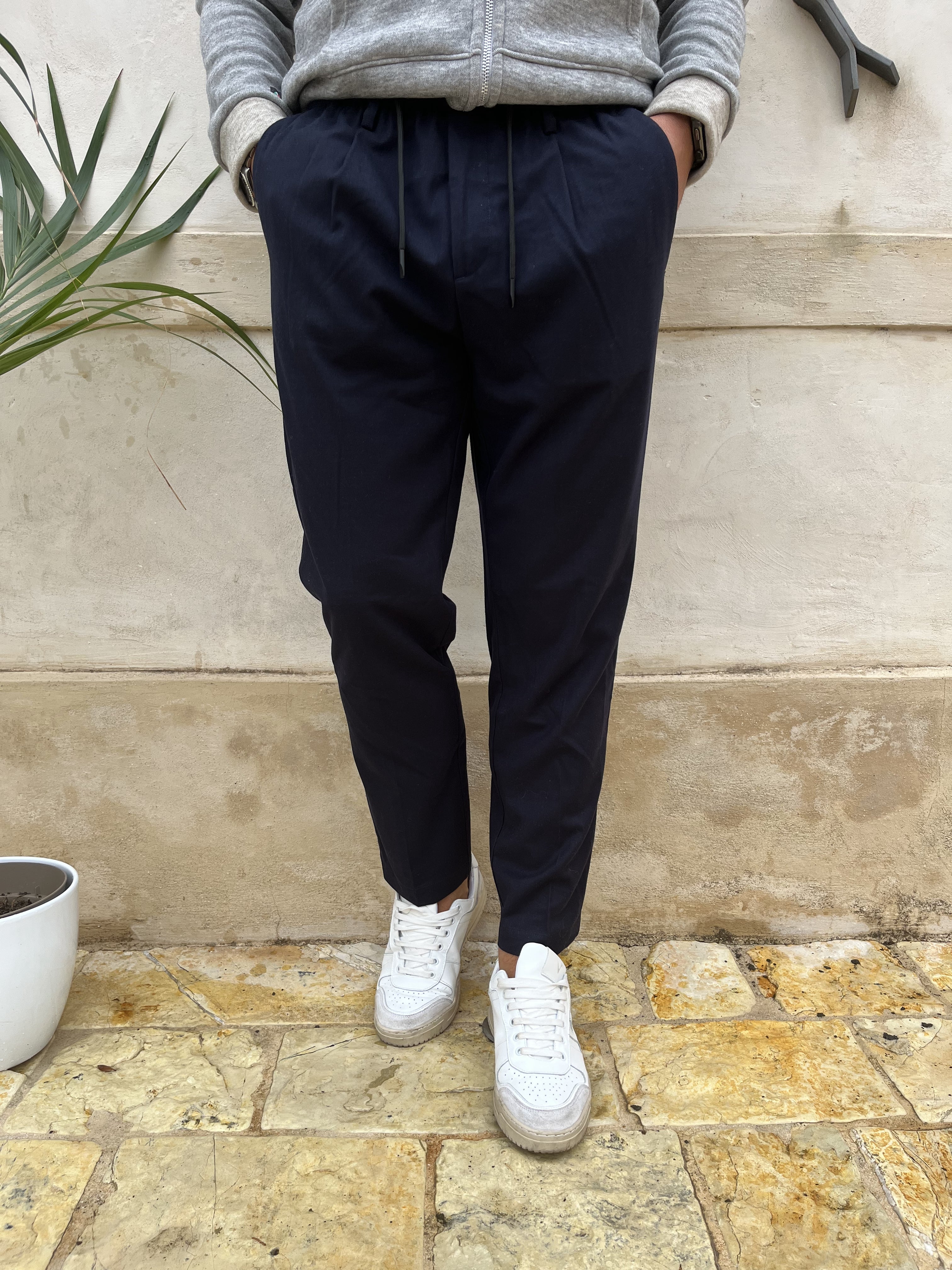 PANTALONE CON LACCIO FLANELLA