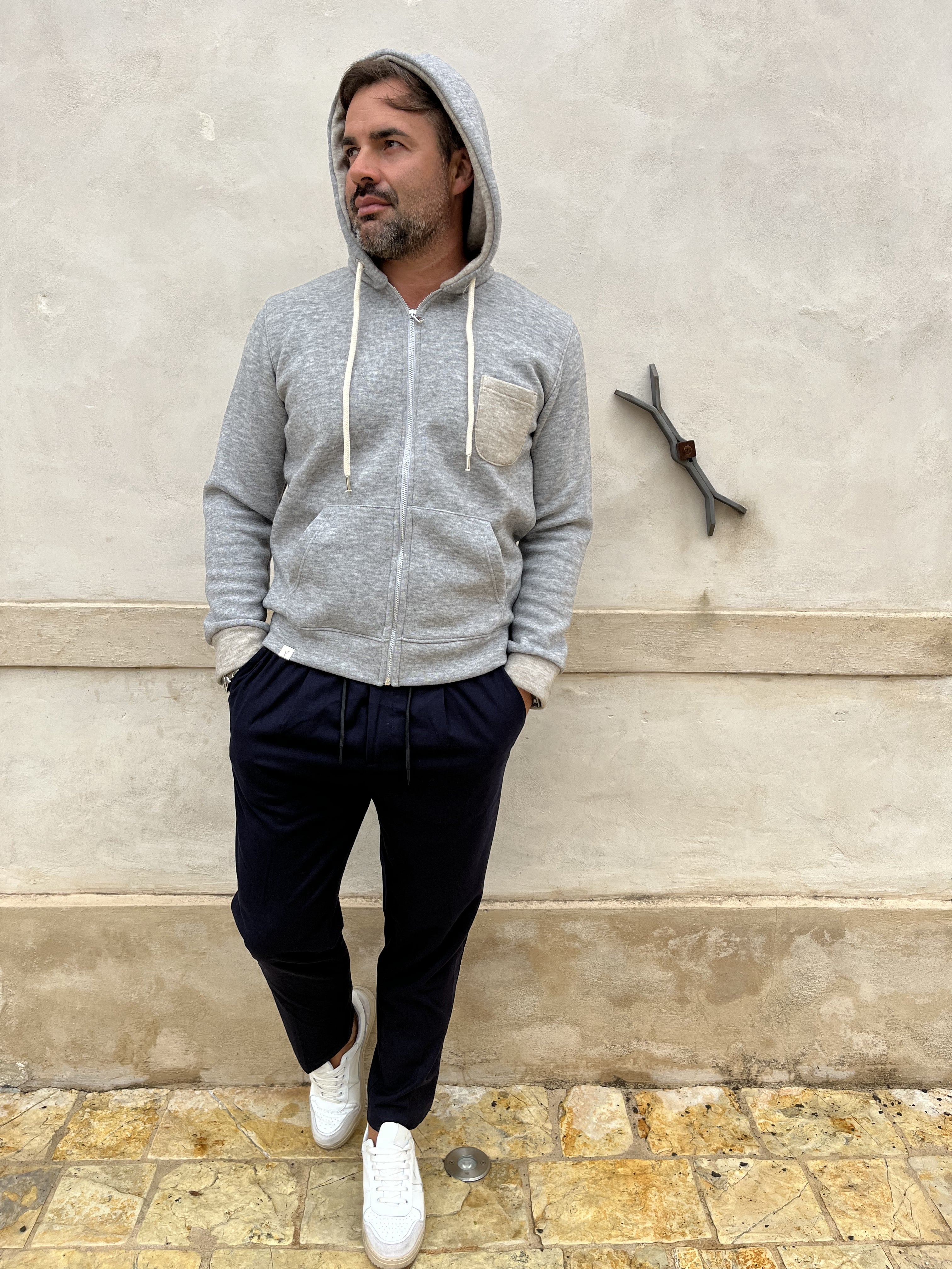 PANTALONE CON LACCIO FLANELLA