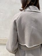 CAPPOTTO BORDO RICAMATO