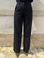 PANTALONE PALAZZO GESSATO