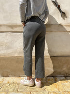 PANTALONE PUNTO STOFFA CON BALZA