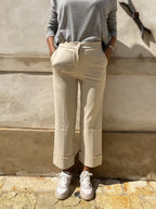 PANTALONE PUNTO STOFFA CON BALZA