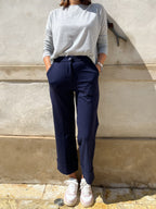 PANTALONE PUNTO STOFFA CON BALZA