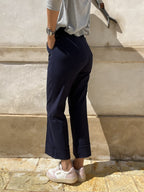 PANTALONE PUNTO STOFFA CON BALZA