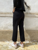 PANTALONE PUNTO STOFFA CON BALZA