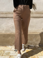 PANTALONE PUNTO STOFFA CON BALZA