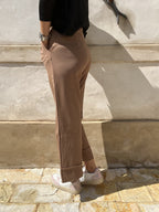 PANTALONE PUNTO STOFFA CON BALZA