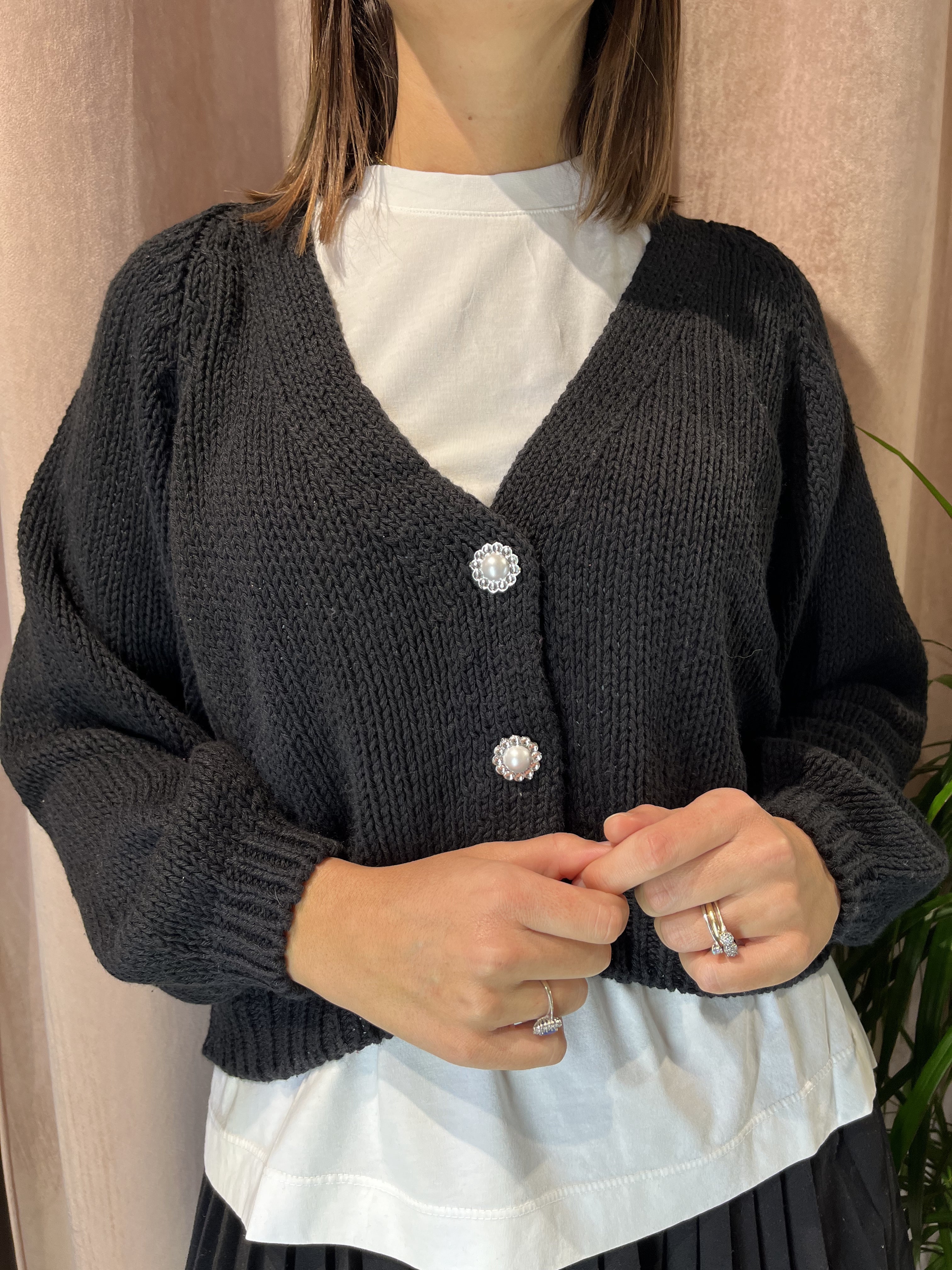 CARDIGAN BOTTONI GIOIELLO